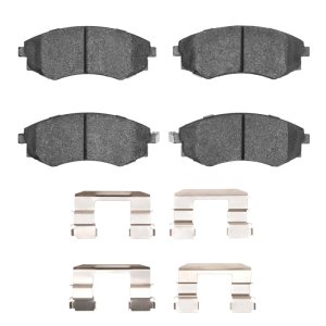 Hyundai Elantra Brake Pads - Front - R1 Concepts - Ceramic - `05-`06